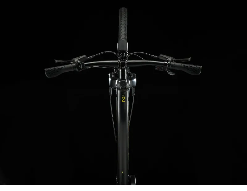 Trek Fx+ 2 Electric Hybrid Bike in Satin Black-5